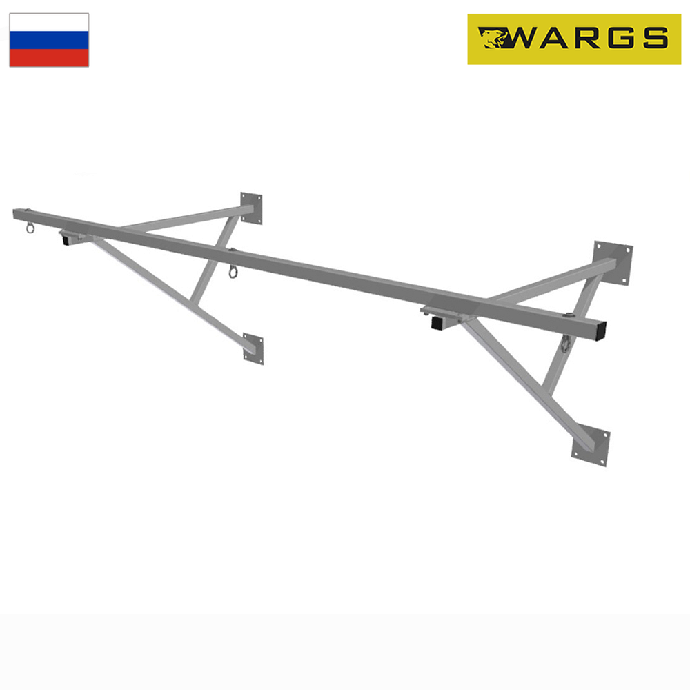 Консоль для подвесных снарядов (для 3х элементов) пристенная 300х110 см WARGS SP