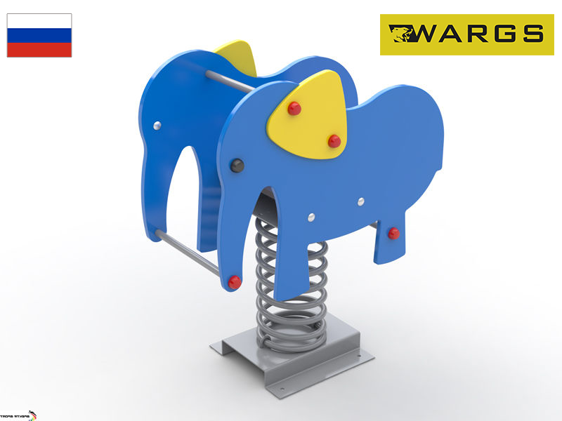 Качалка детская WARGS SP Слоник SP Е 502