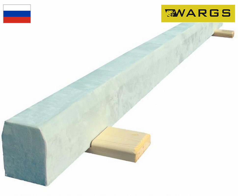 Бревно гимнастическое напольное мягкое 3м WARGS AT IMP-A546