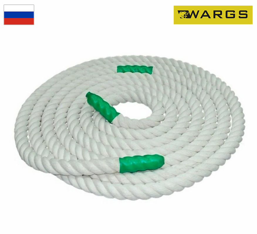 Канат для перетягивания хб d40 мм длина 3 м WARGS SP