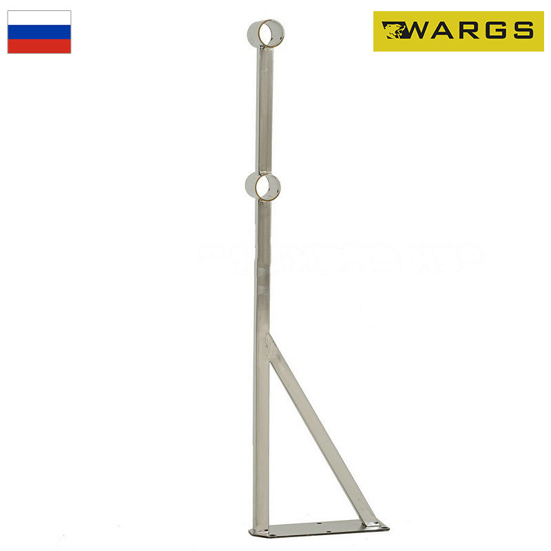 Стойка балетного станка двухрядного напольная WARGS SP Фуэте нерж. сталь