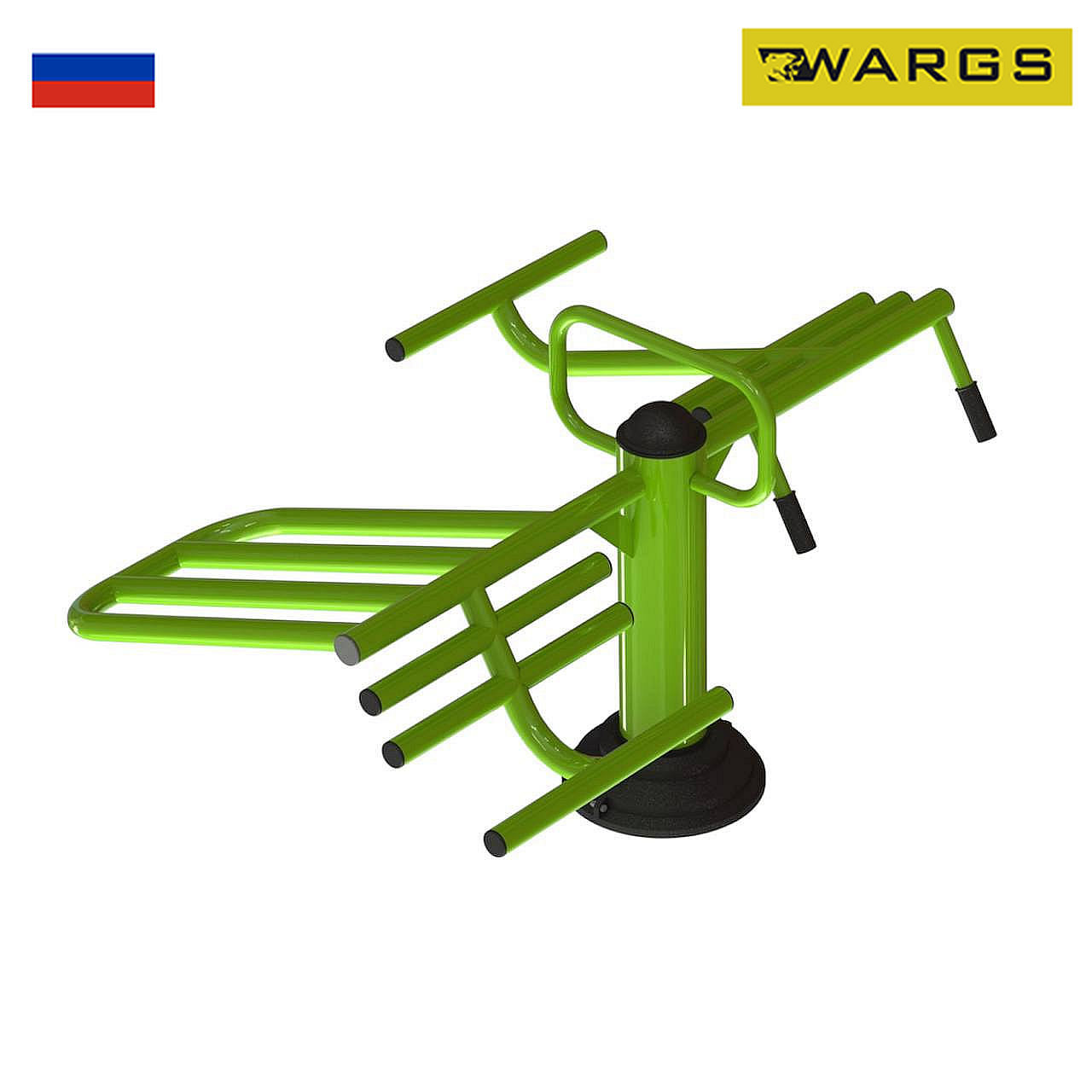 Уличный тренажер взрослый Пресс для двоих WARGS SP ТС 201