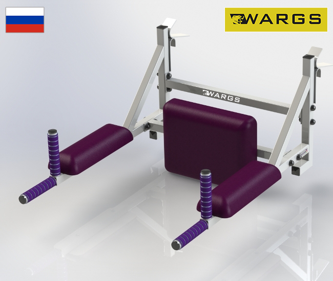 Брусья-пресс и подставка под штангу WARGS SP Джет 4, серый
