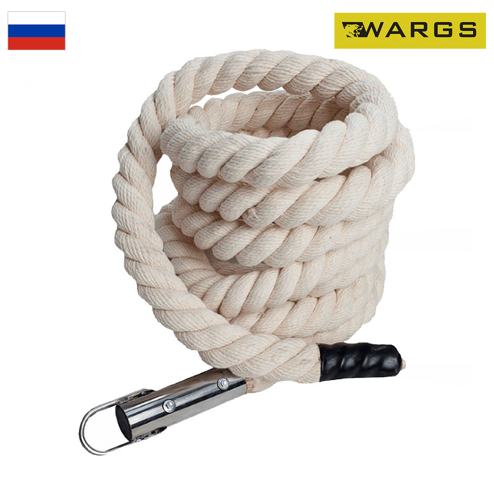 Канат для лазания хб d30 мм длина 5 м WARGS SP