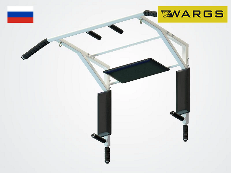 Турник настенный WARGS SP 3 в 1 SP T-31 Стэнли разборный белый