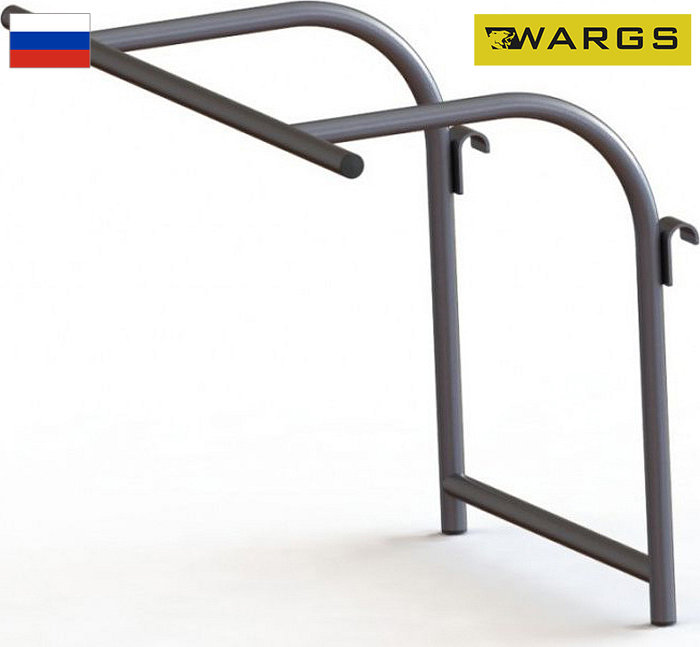 Турник навесной WARGS SP Школьник 4, черный
