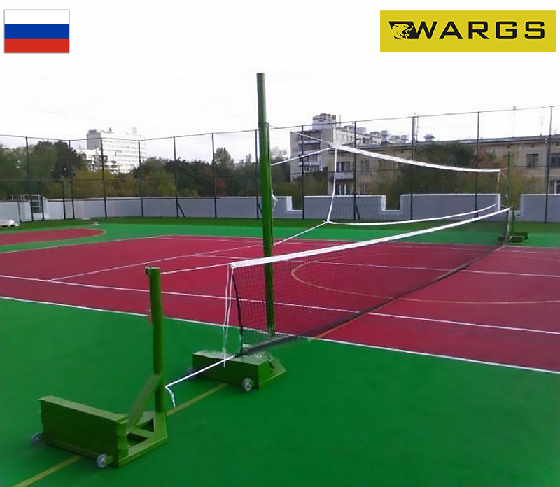 Стойки волейбольные мобильные WARGS AT с противовесами по 100 кг (пара) IMP-A396