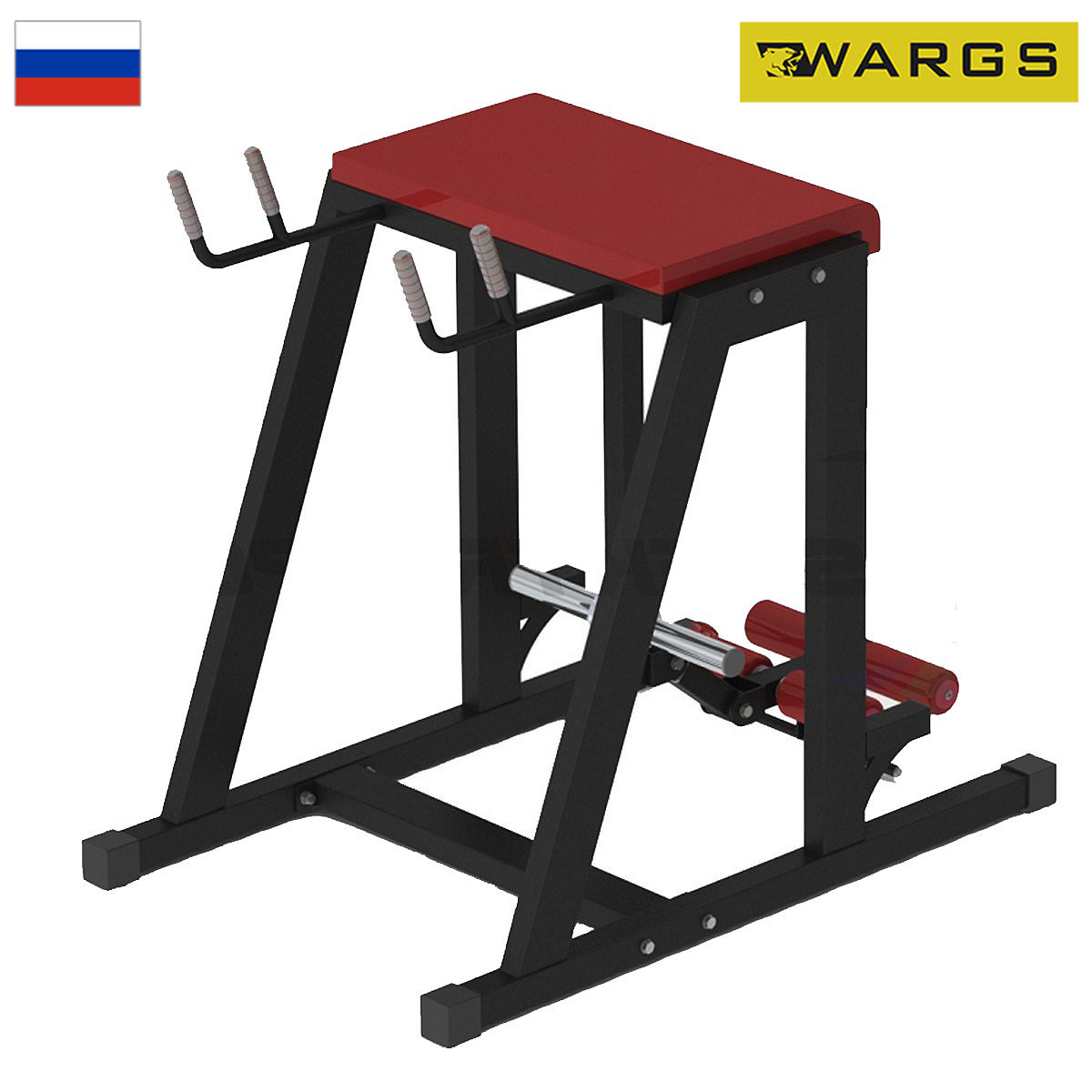 Обратная гиперэкстензия WARGS SP с отягощением (свободный вес) Spektr Spor