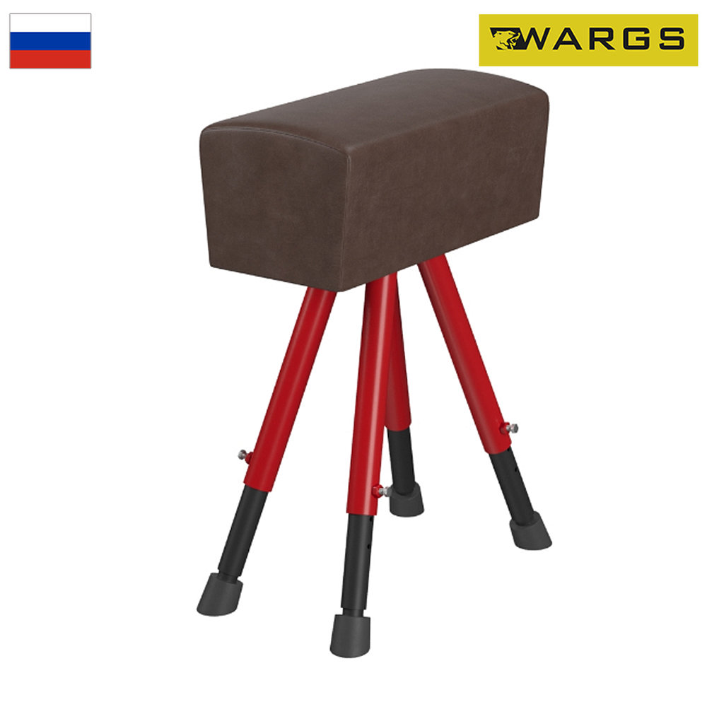 Козел гимнастический переменной высоты WARGS SP (чехол из натур.кожи)
