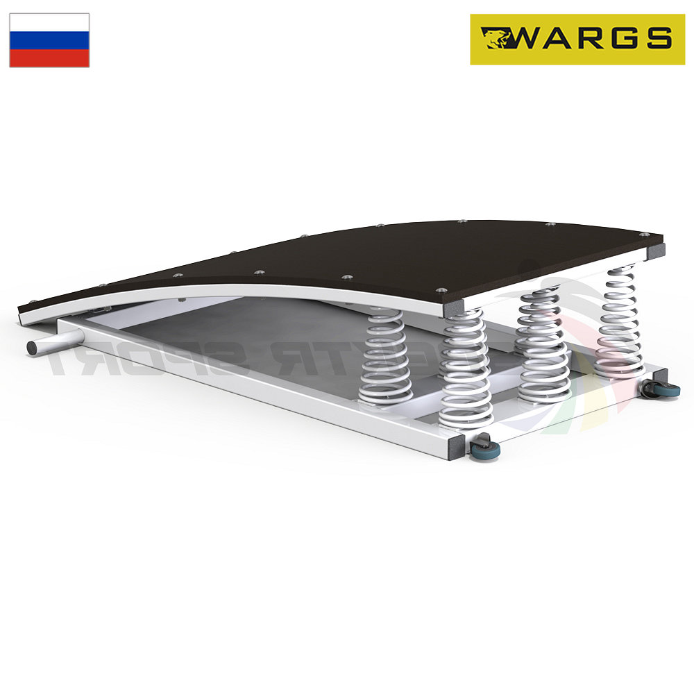 Мостик гимнастический подкидной Профи (6 пружин) WARGS SP