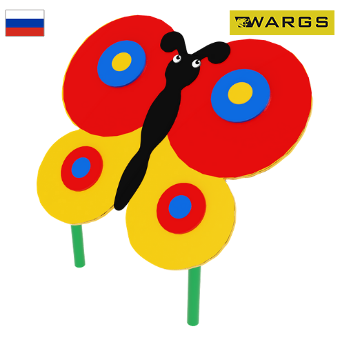 Навес для песочницы WARGS SP Бабочка ИО 520