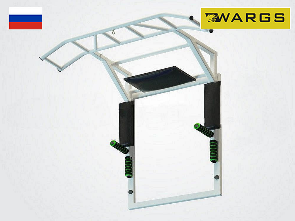 Турник 3 в 1 складной Workout WARGS SP белый