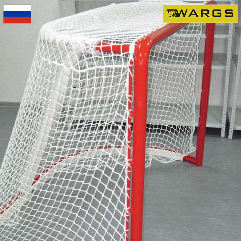 Сетка для хоккея профессиональная WARGS AT d=4,0 мм (пара) 3026