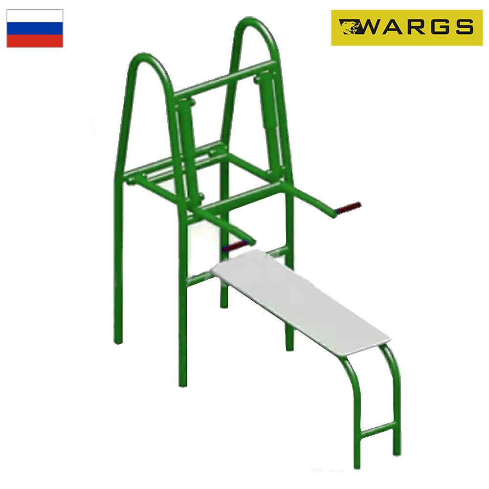 Уличный тренажер взрослый Жим лежа WARGS SP ТС 145