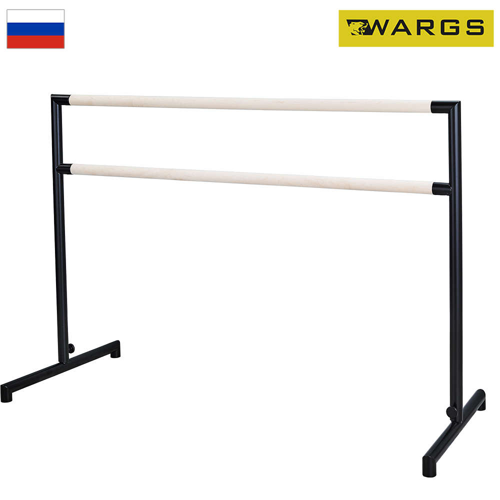 Переносной хореографический станок двухрядный WARGS SP Аллегро на колесах