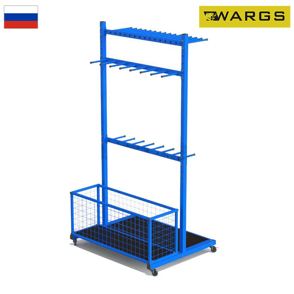 Универсальный стеллаж для зимнего инвентаря WARGS SP