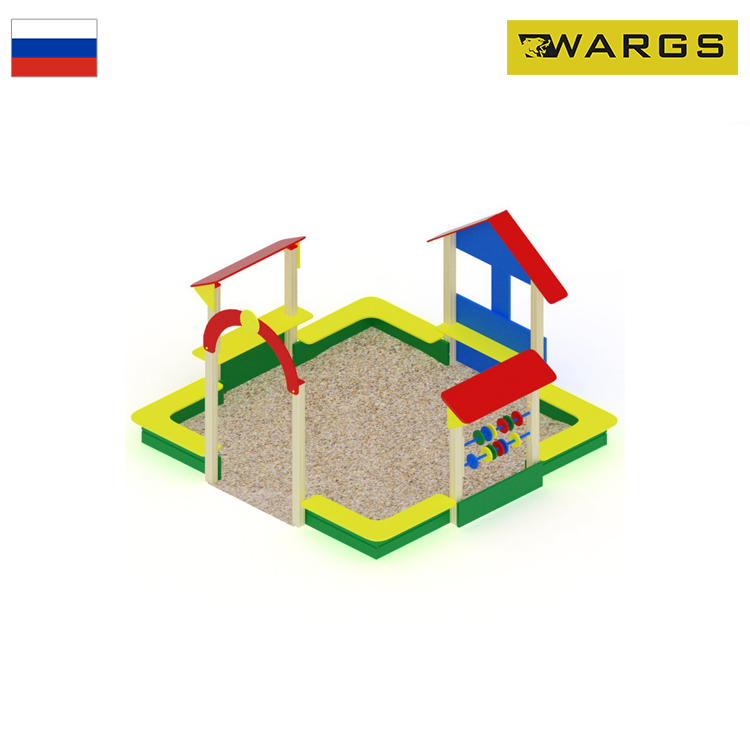 Песочный дворик WARGS SP Теремок ИО 538