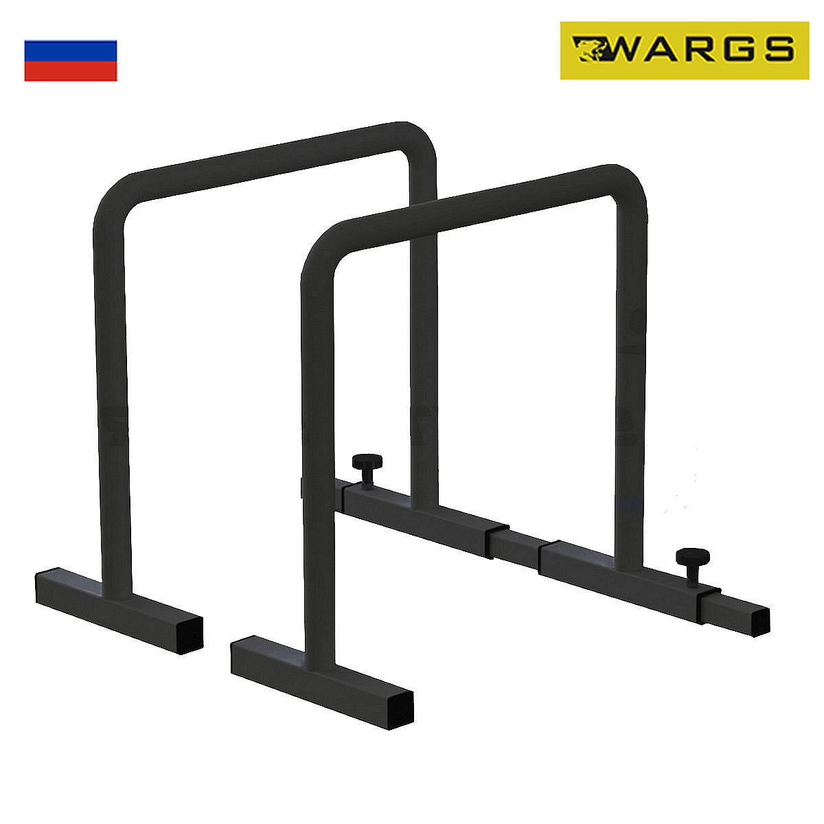 Брусья напольные хайлетсы WARGS SP черный