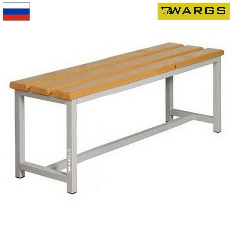 Скамья для раздевалки без спинки 100х45х32 см WARGS AT IMP-A410