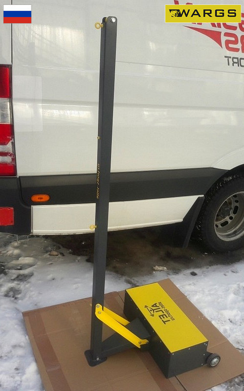 Стойки бадминтонные WARGS AT мобильные с противовесами по 35кг, тренировочные IMP-A433