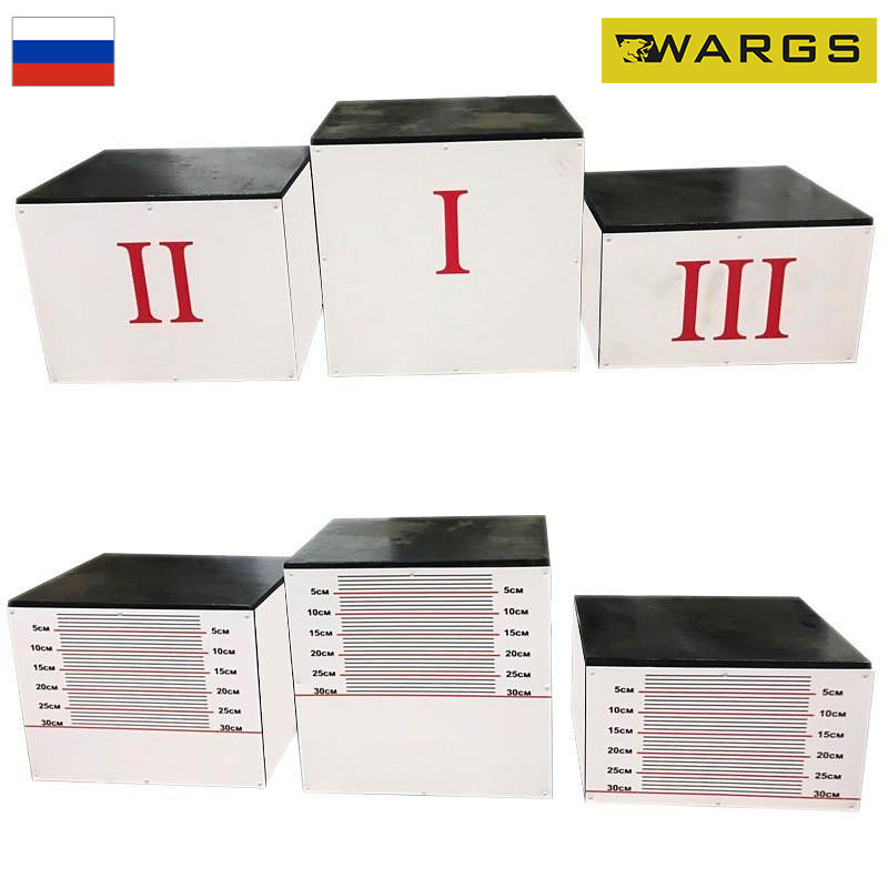 Тумбы гимнастические для измерения гибкости (+пьедестал победителя) WARGS SP