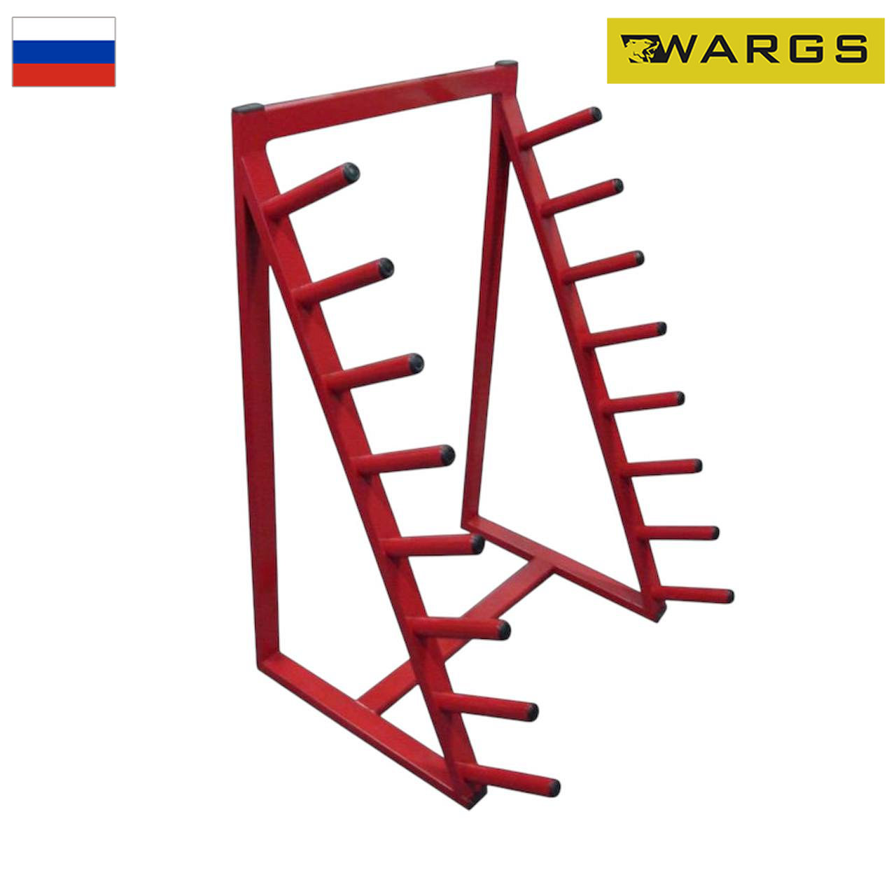 Стойка для бодибаров WARGS SP 8 уровней разборная