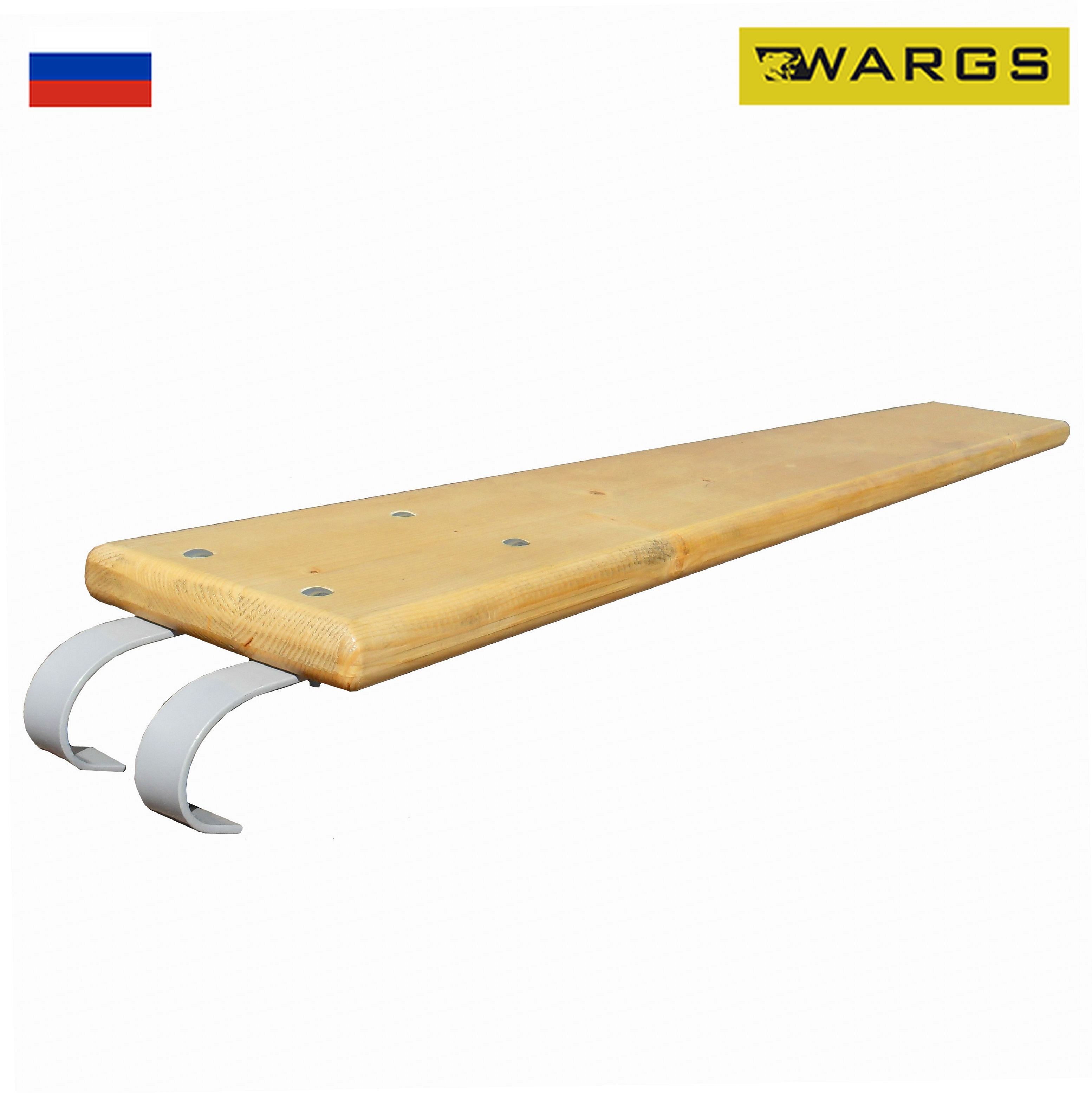 Доска наклонная гладкая 150см к гимнастической стенке WARGS AT IMP-A617