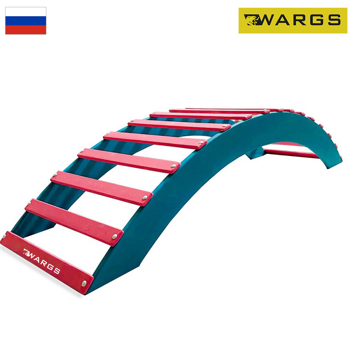 Мостик массажный из дерева (140х40х29см) окрашенный WARGS SP