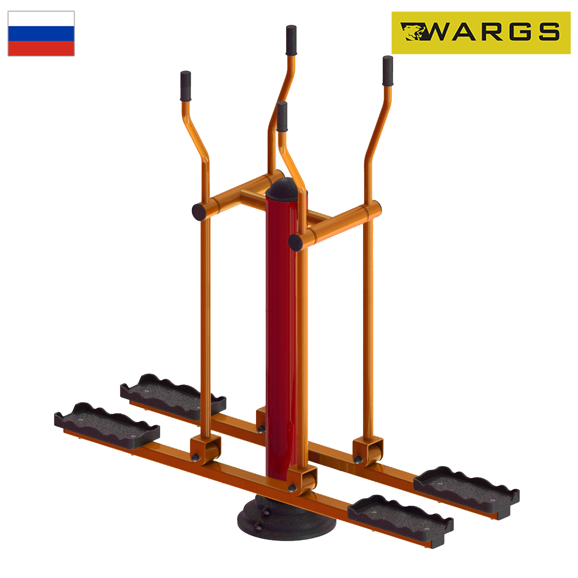 Тренажер уличный детский Лыжники WARGS SP ТДС 202