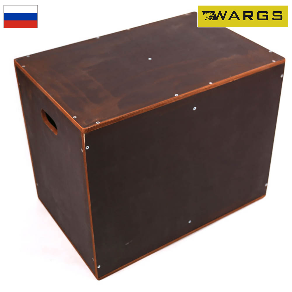 Плиобокс (тумба для прыжков) 75х60х50см WARGS SP ламинированная фанера