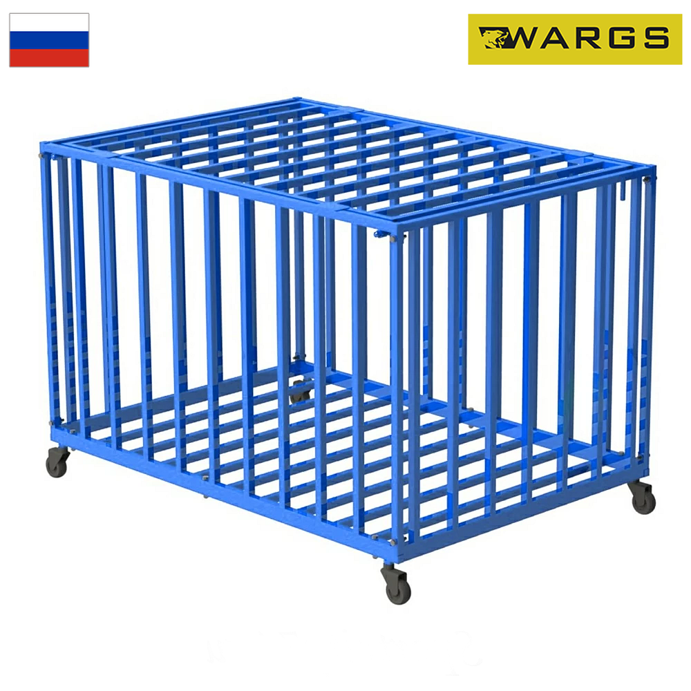 Корзина для хранения мячей передвижная металлическая, разборная WARGS SP (стенки - мет. профиль)