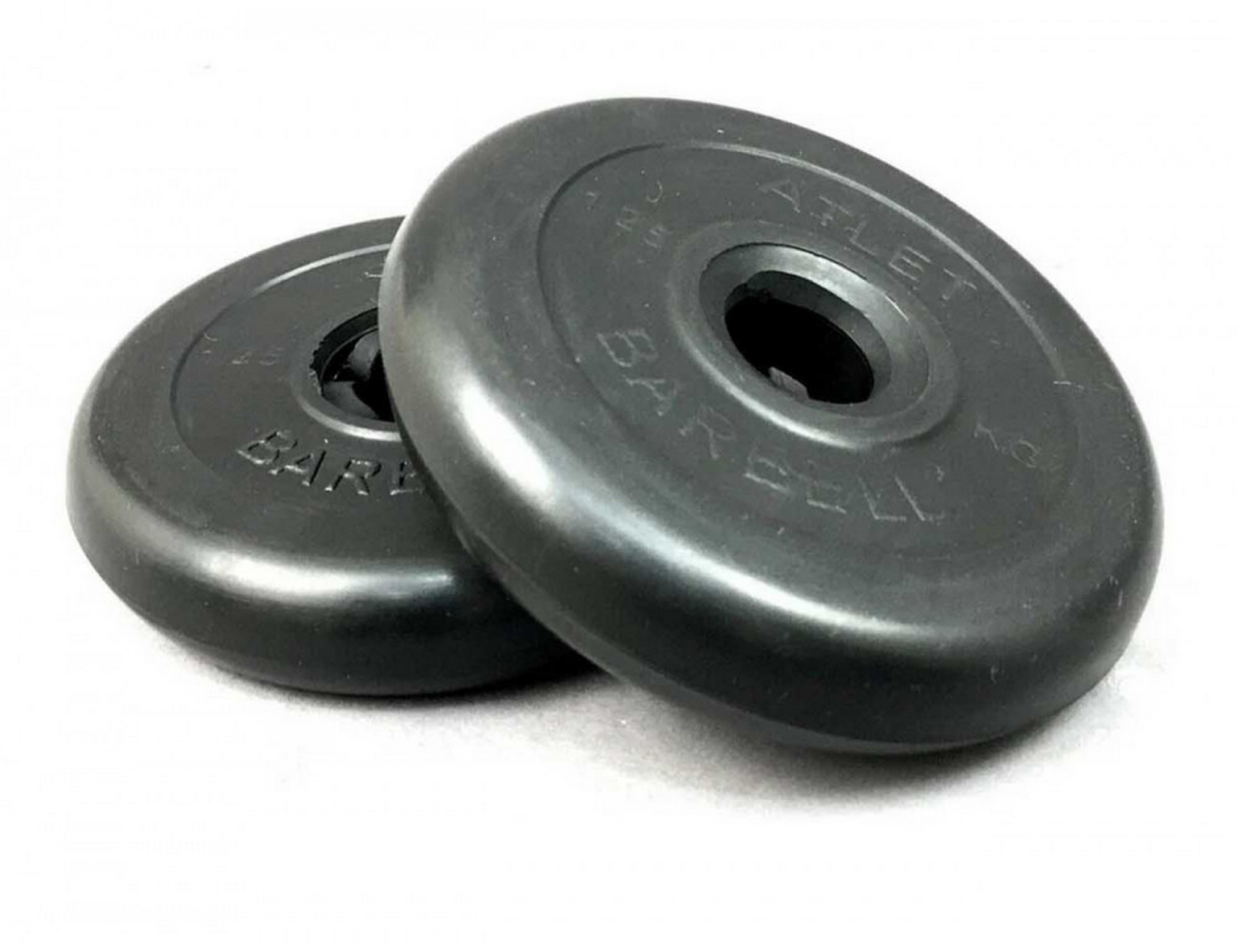 Диски обрезиненные d26 2x2,5кг MB Barbell WARGS AT MB-WARGS ATB26-2,5 черный