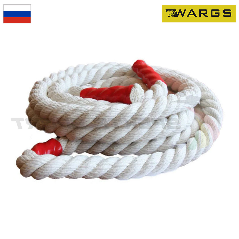 Канат для перетягивания хб d30 мм длина 3 м WARGS SP