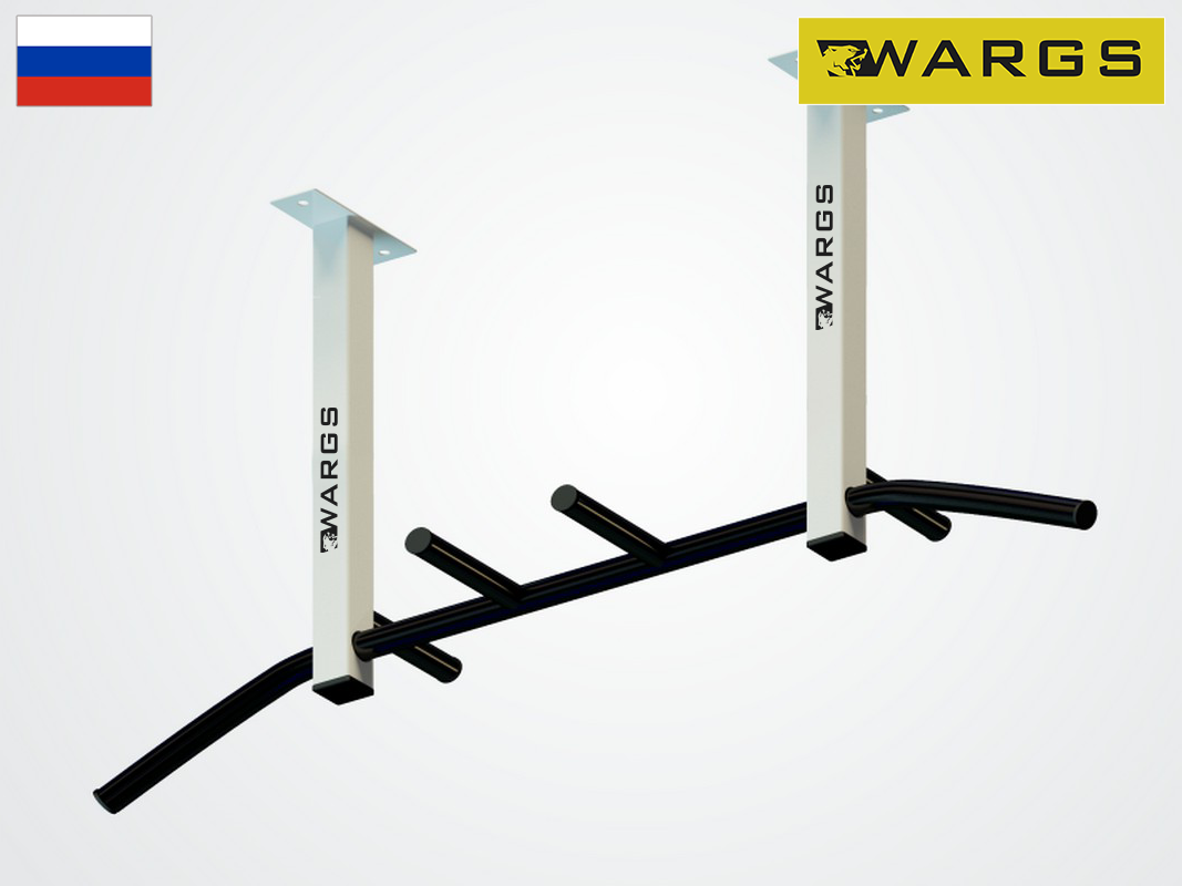 Турник потолочный 60см WARGS SP Атлант 4, белый