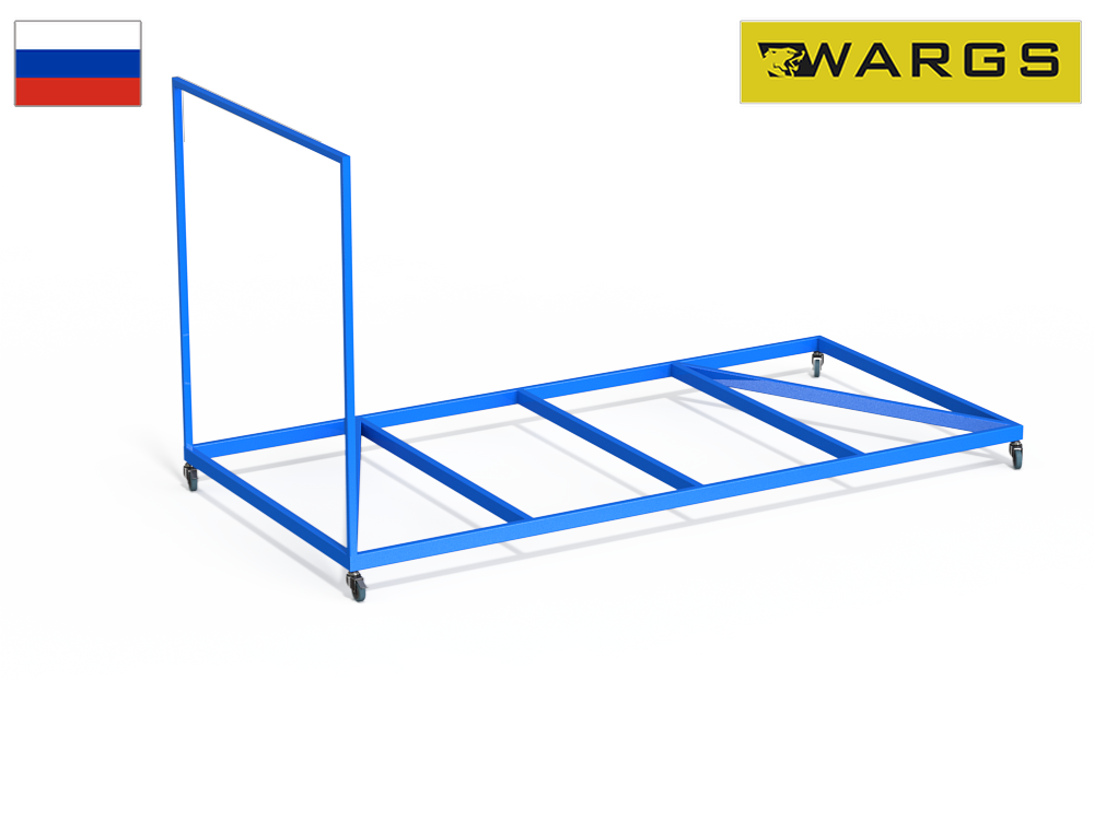 Тележка для перевозки матов металлокаркас WARGS SP