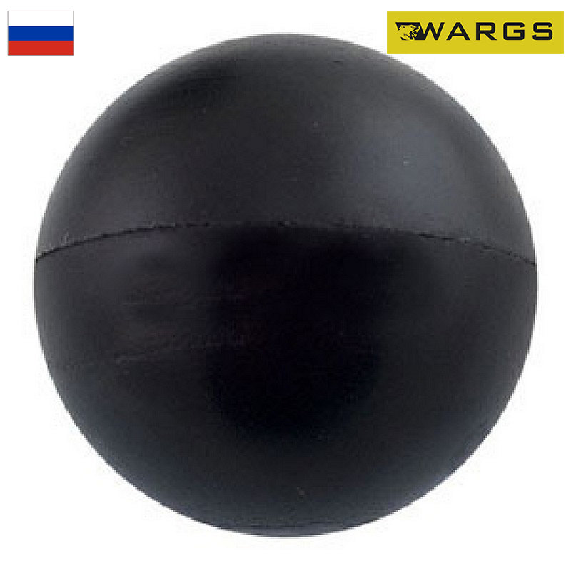 Мяч для метания резиновый (150гр., d=6см.) WARGS AT IMP-A540