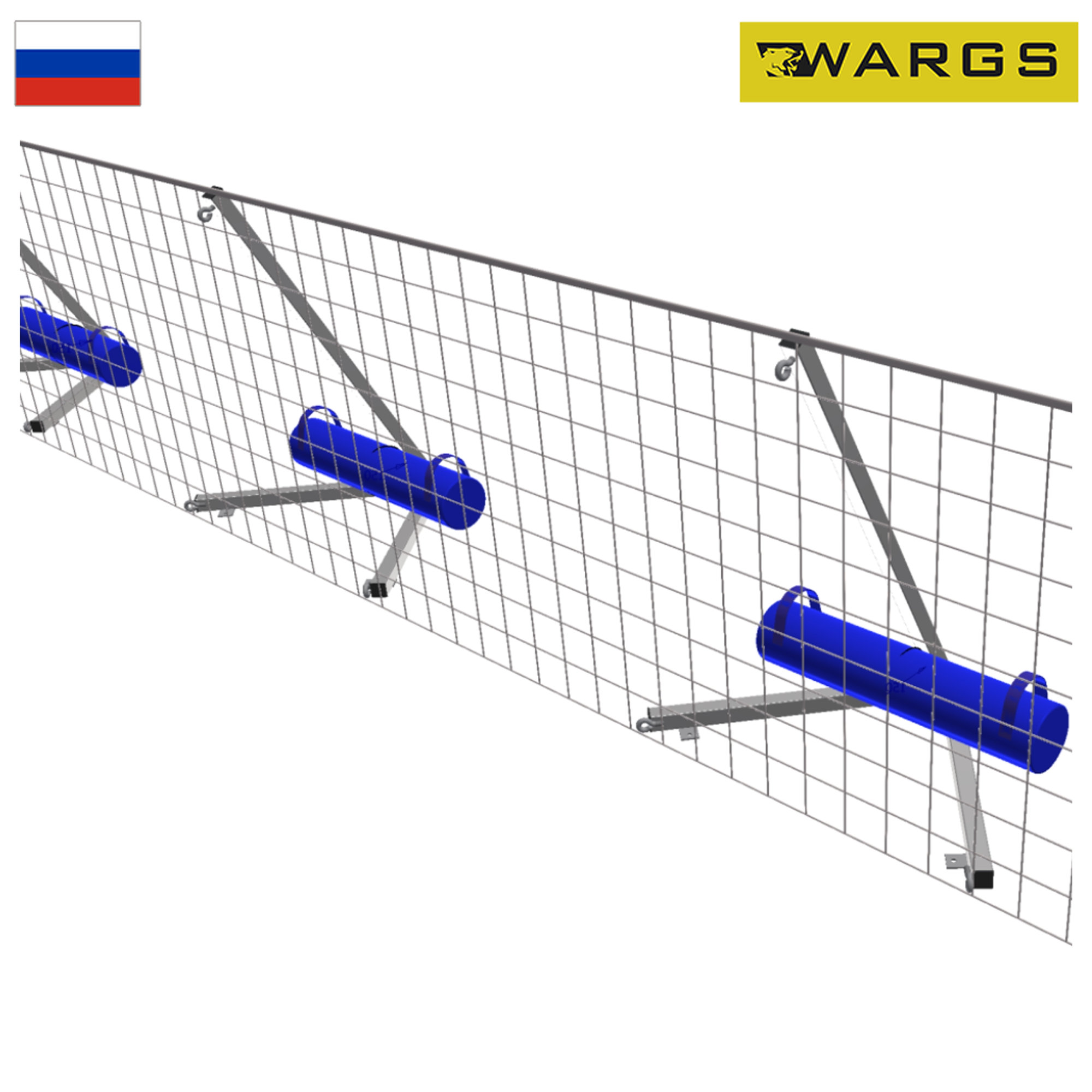 Отбойная стенка для спортивной площадки WARGS SP