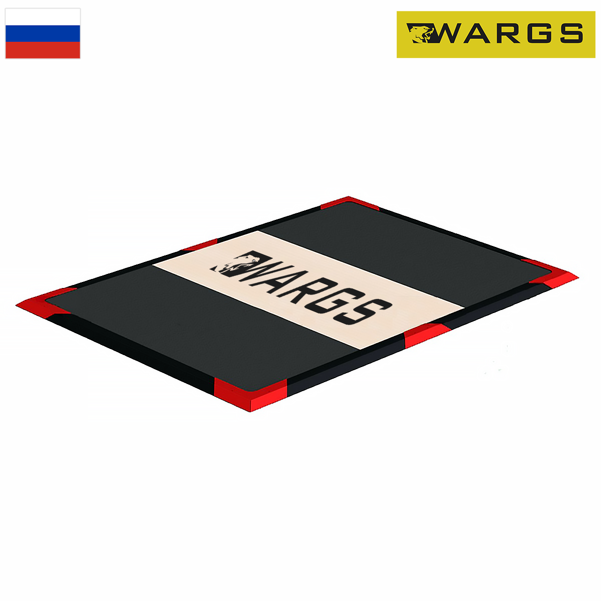 Помост тяжелоатлетический WARGS SP 300x200x4 см