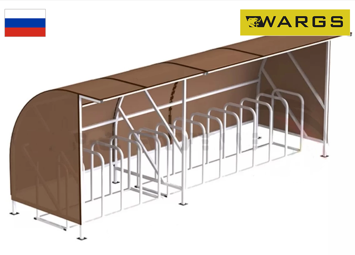 Велопарковка крытая Бетта-Парк 12 WARGS SP