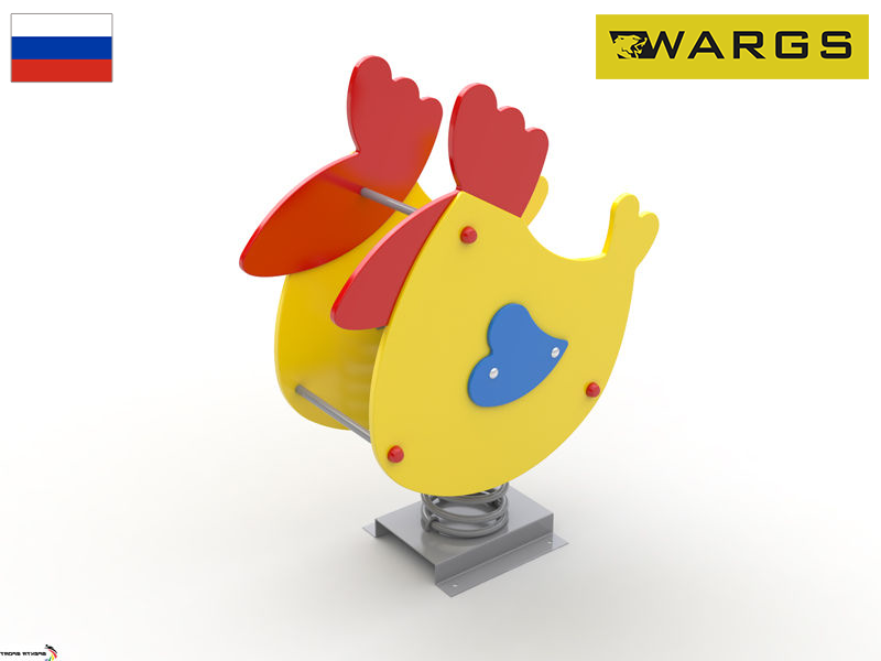 Качалка детская WARGS SP Цыплёнок SP E 500
